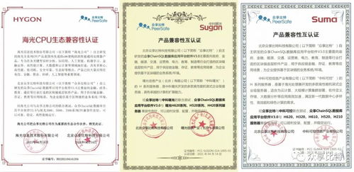 ChainSQL完成與海光、中科曙光、中科可控產品兼容性認證 開啟國產化數(shù)據(jù)庫新篇章